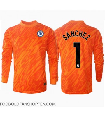 Chelsea Robert Sanchez #1 Målmand Hjemmebanetrøje 2024-25 Langærmet